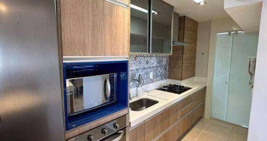 Apartamento 100% MOBILIADO - no Tirol - 2Qts + escritório + 2vagas