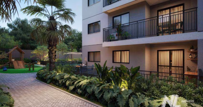 Apartamento com 2 dormitórios à venda, 59 m² por R$ 426.000 - Candelária - Natal/RN