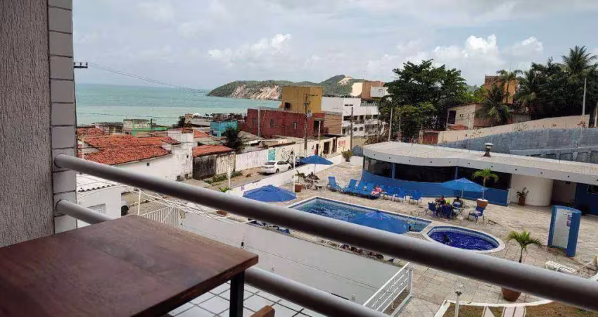 Flat com 1 dormitório à venda, 54 m² por R$ 295.000,00 - Ponta Negra - Natal/RN