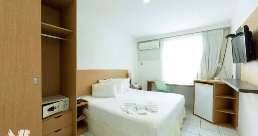 Flat com 1 dormitório à venda, 40 m² por r$ 250.000,00 - ponta negra - natal/rn