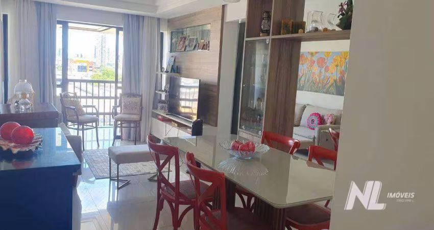 Apartamento com 3 dormitórios à venda, 79 m² por R$ 472.500,00 - Lagoa Nova - Natal/RN