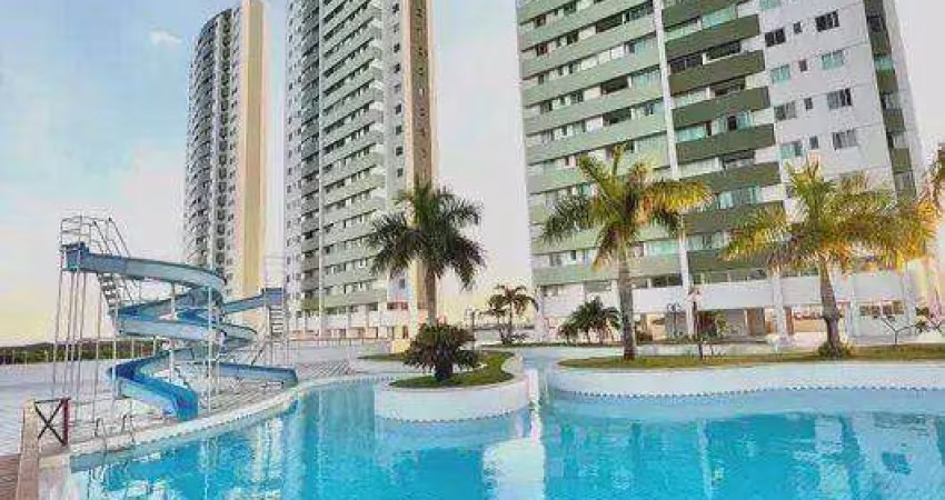 Apartamento com 2Quartos 1Suite - vaga coberta - Condominio Clube em Ponta Negra