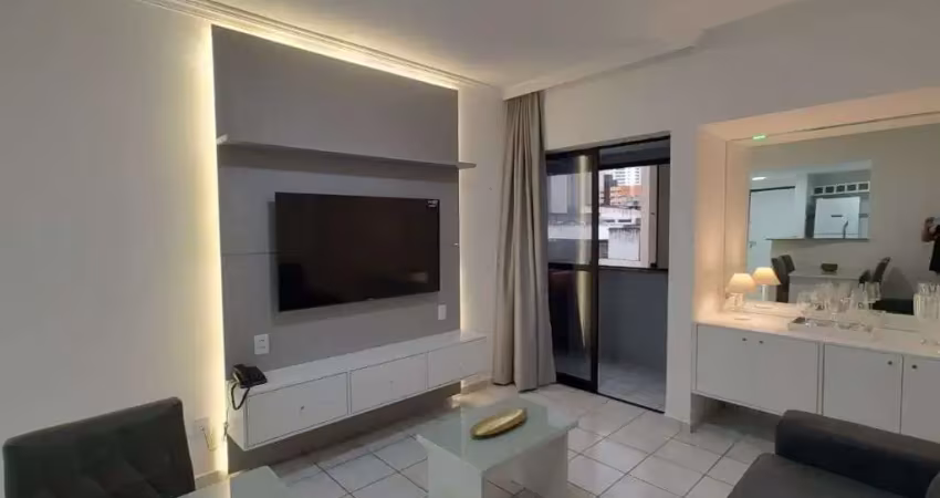 Apartamento com 1 dormitório à venda, 53 m² por r$ 295.000,00 - tirol - natal/rn