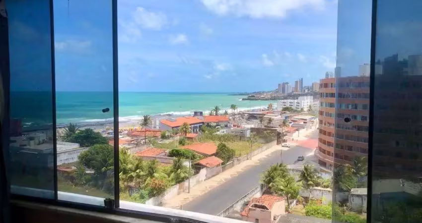 Flat com 1 dormitório à venda, 36 m² por r$ 160.000,00 - praia do meio - natal/r