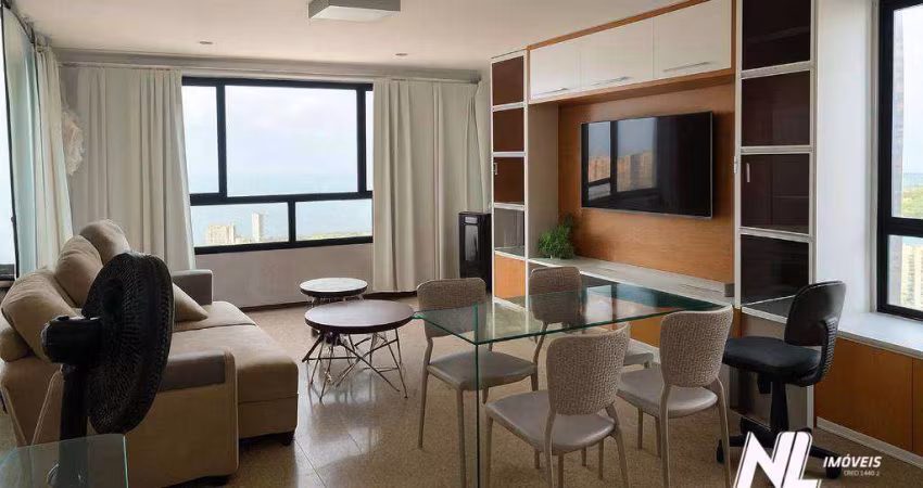 Apartamento vista mar à venda, 57 m² por R$ 410.000 - Ponta Negra - Natal/RN