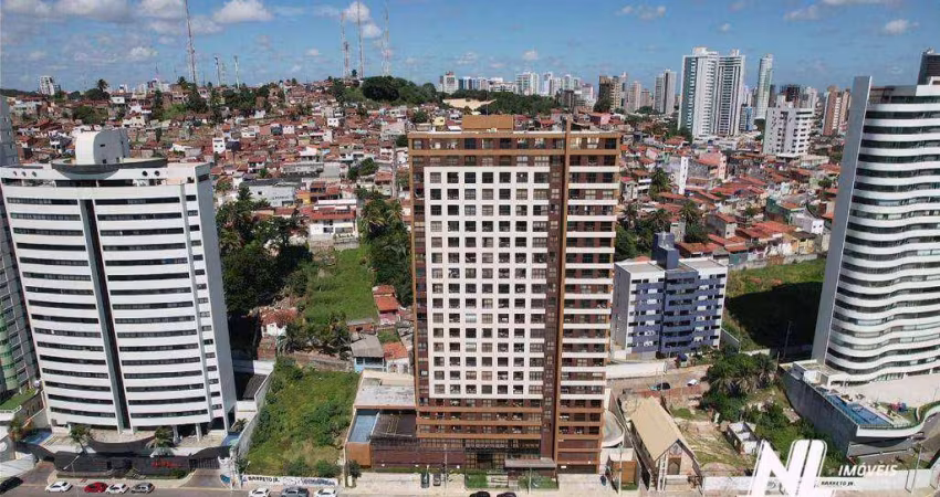 Apartamento com 2 dormitórios para alugar, 61 m² por R$ 3.800,00/mês - Areia Preta - Natal/RN