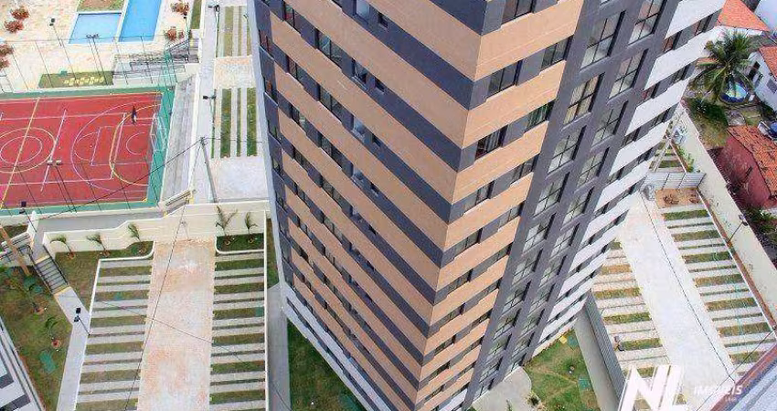 Apartamento no Condomínio Viver Bem à venda, 32 m² por R$ 160.000 - Pitimbu - Natal/RN