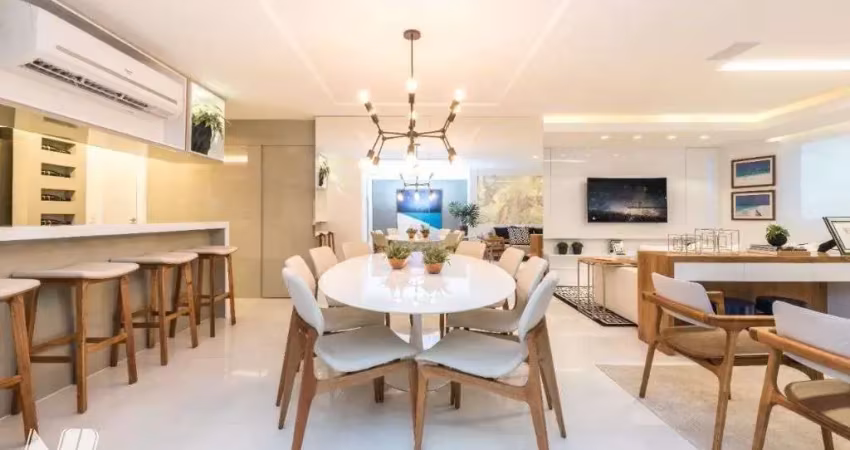 Exclusivo! apartamento com 3 suítes, 3vagas - vista mar - em petrópolis