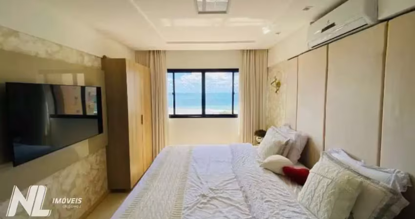 Apartamento vista mar - em areia preta - 129m² - 3quartos - 2 vagas