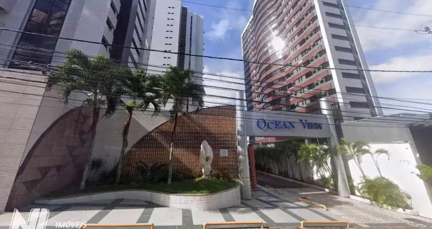 Flat no ocean wiew com 1 dormitório para alugar, 35 m² por r$ 1.835,00/mês - pet