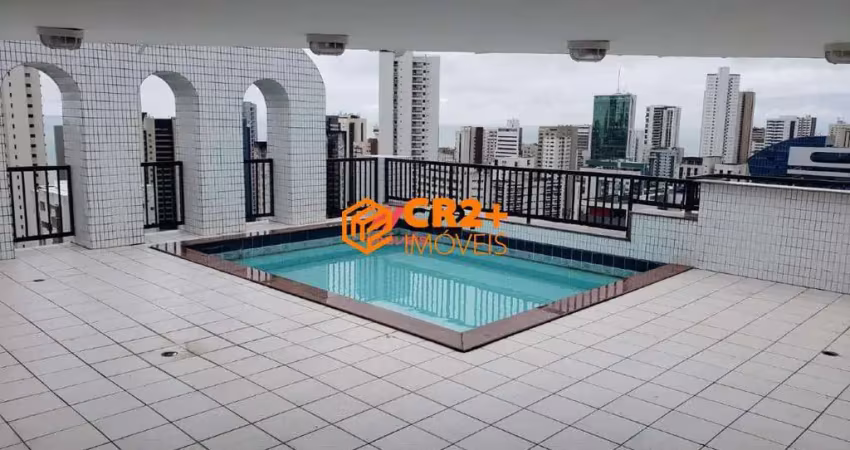 Cobertura para vender, 440m² com 5 quartos, 5 suítes no bairro boa viagem em rec