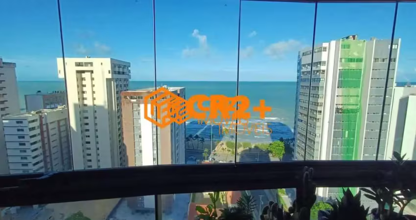 Apartamento de 96M² 02 quartos, 02 suítes em Boa Viagem com Vista Mar.