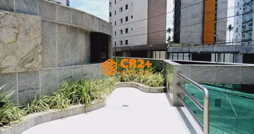 Apartamento à venda com 128m² em boa viagem com 03 quartos e 01 suíte.