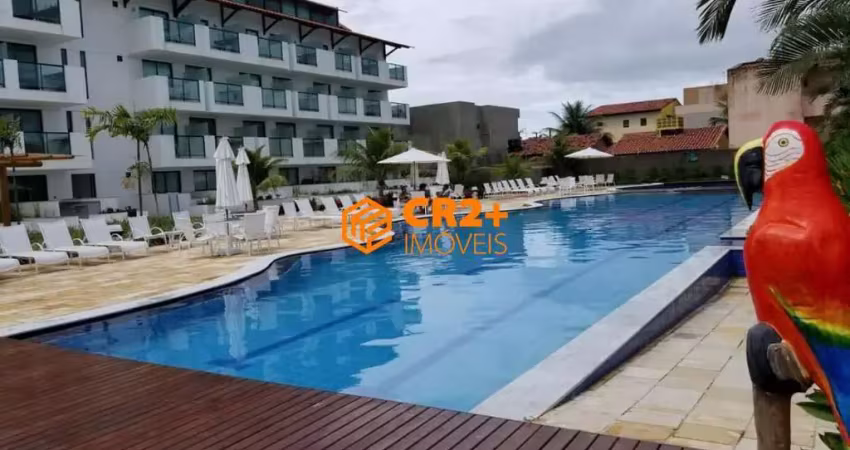 Vendo flat 32m² em porto de galinhas mobiliado com varanda gourmet