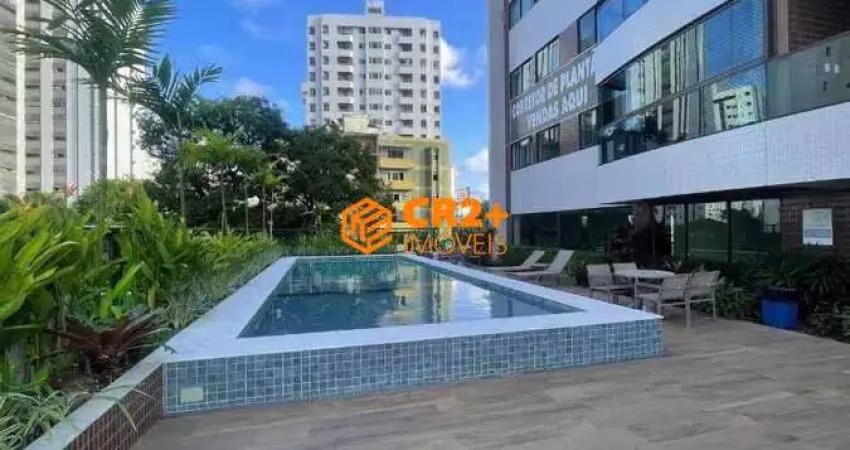 Alugo apartamento 53m² com 2 quartos sendo 1 suíte, nas graças.