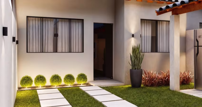 Casa de 2 quartos na vila inhomirim com financiamento caixa