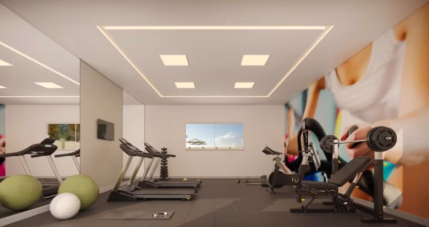 2 Quartos em Duque de Caxias com Lazer e Entrada em 60x