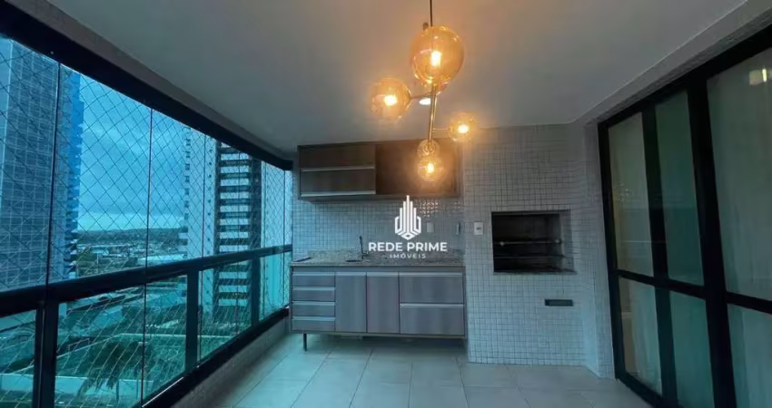 Apartamento com 3 dormitórios para alugar, 113 m² por r$ 7.500/mês - patamares - salvador/ba