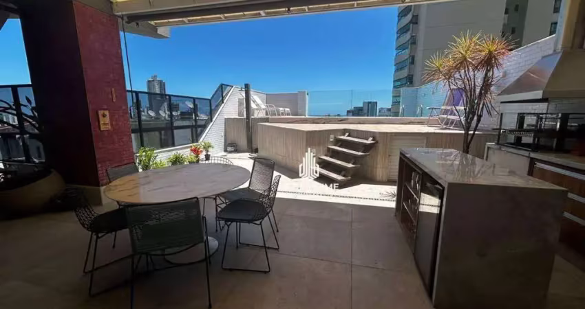Cobertura com 3 dormitórios, 275 m² - venda por r$ 1.780.000 ou aluguel por r$ 19.426/mês - graça - salvador/ba