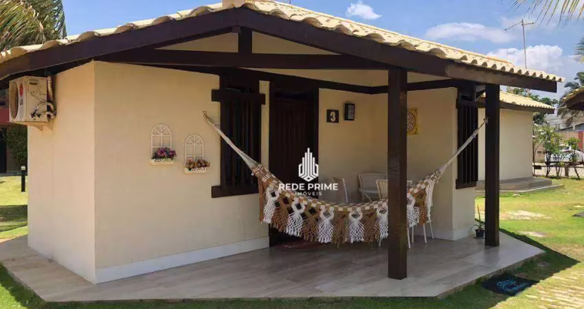 Bangalô com 1 dormitório à venda, 40 m² por r$ 400.000 - ipitanga - lauro de freitas/ba
