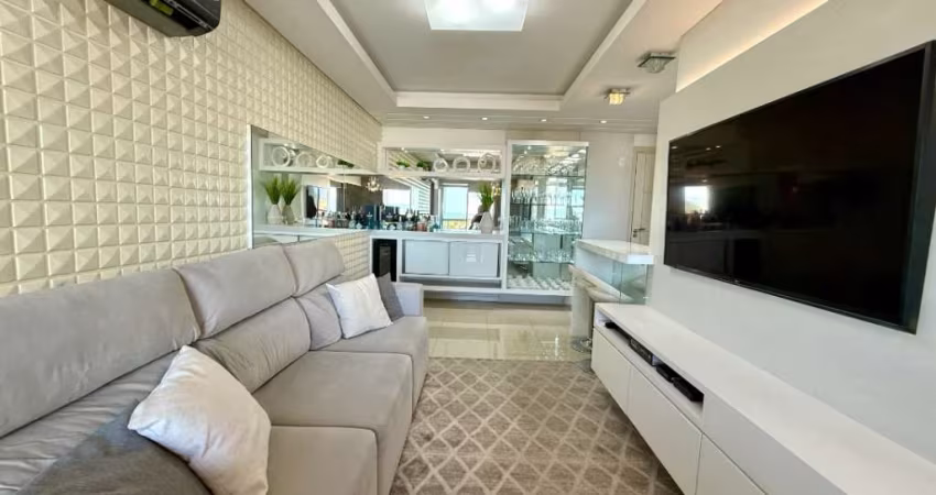 Apartamento lindamente mobiliado com 2 dormitórios com suíte
