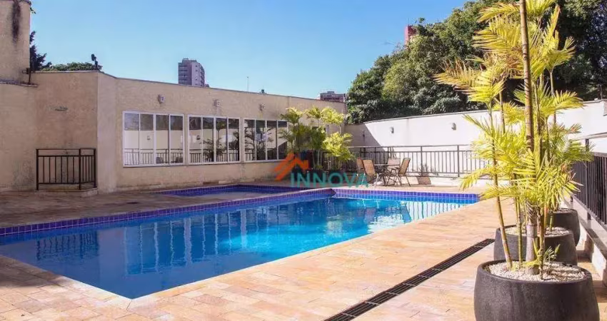 Apartamento com 2 dormitórios à venda, permuta e 2 vagas, 63 m² por R$ 370.000 - Paulicéia - Piracicaba/SP
