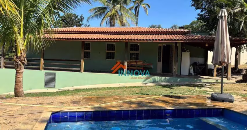 Chácara com 2 dormitórios à venda, 1023 m² por r$ 500.000 - grande parque residencial - piracicaba/sp