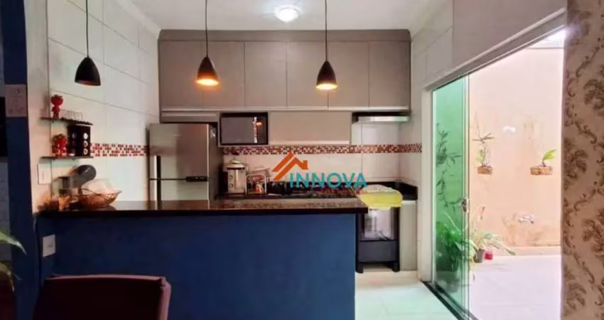 Casa com 3 dormitórios à venda, 90 m² por r$ 300.000,00 - campestre - piracicaba/sp