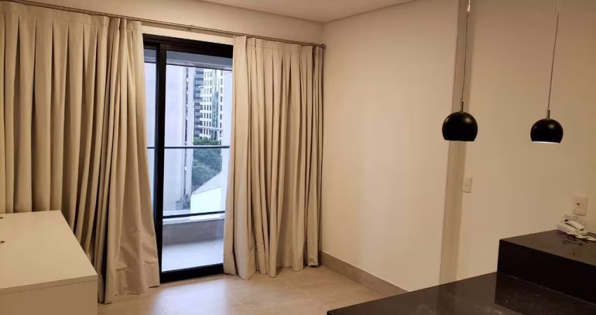 Apartamento locação Itaim Bibi com  1 quarto, 42m², Mobiliado