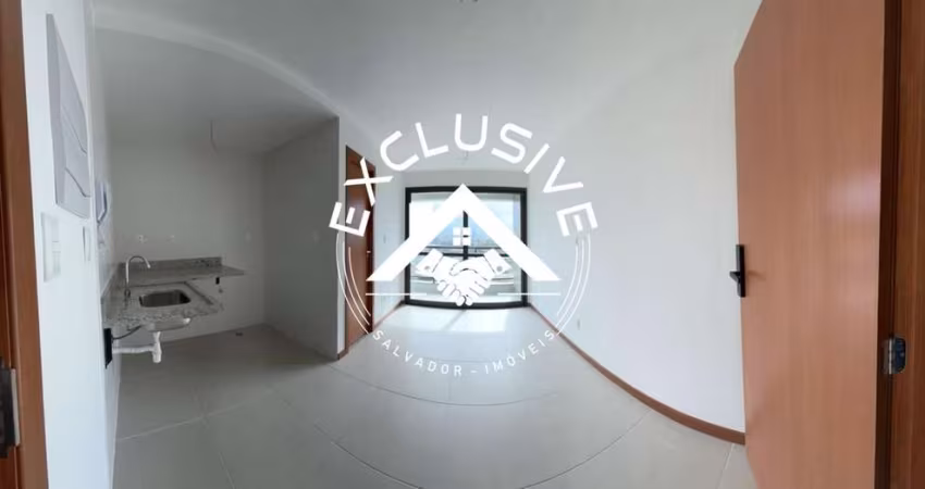 Apartamento à venda em Salvador-BA, no bairro Caminho das Árvores: 1 quarto, 1 sala, 1 banheiro, 1 vaga de garagem, 22m².