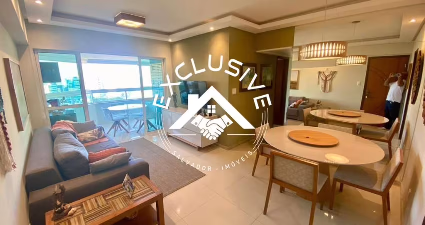 Apartamento à venda em Salvador-BA, 3 quartos, 1 suíte, 2 vagas na Armação - 92,14m² de conforto!
