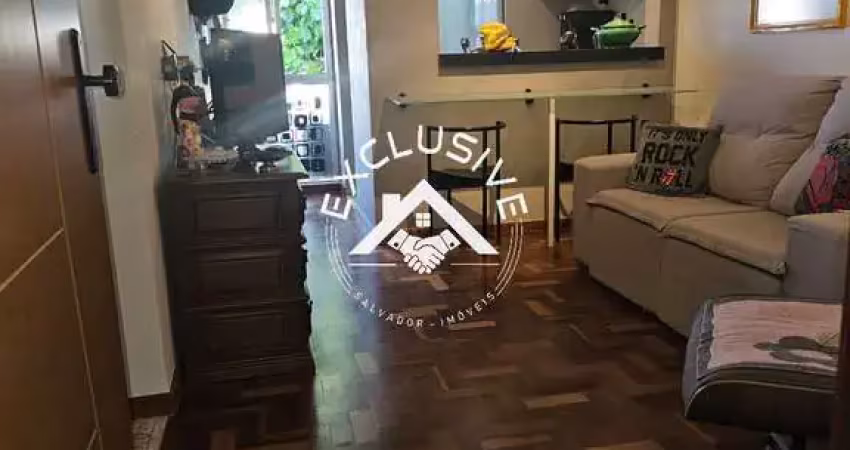Quarto e sala à venda em Salvador-BA, na Pituba: 1 quarto, 1 sala, 2 banheiros, 1 vaga, 40 m² de área. Confira!