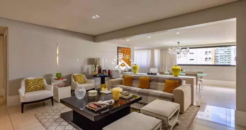 Oportunidade única: Apartamento de luxo com 4 quartos e 3 suítes na Pituba, Salvador-BA - 145m², 3 vagas de garagem.