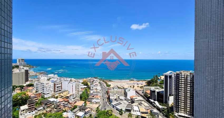 Apartamento à venda no Rio Vermelho, Salvador-BA: 1 quarto, 1 suíte, 2 banheiros, 2 vagas de garagem e 85,81m² de área.