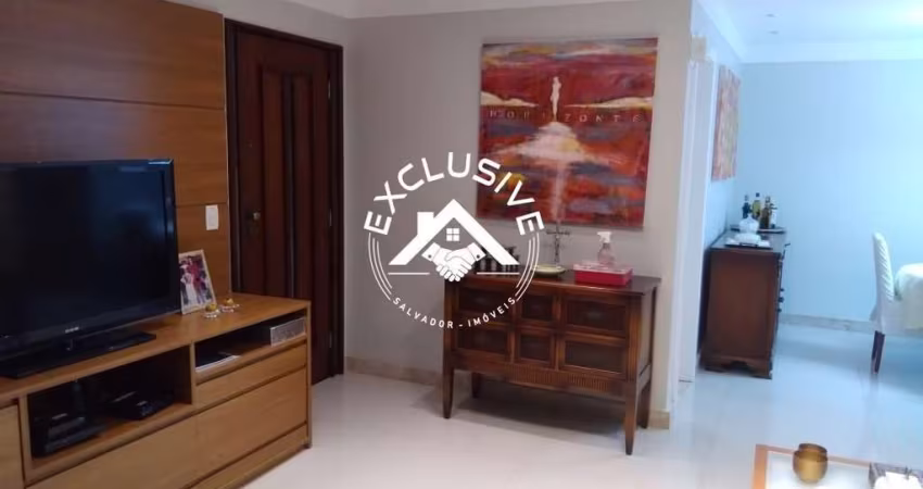 Apartamento de Luxo à Venda em Salvador-BA, 3 Quartos, 1 Suite, 2 Banheiros, 2 Vagas de Garagem, 134,28m² no Candeal.
