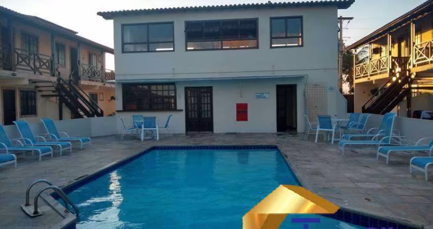 Linda casa linear com vista mar 2 quartos no Foguete em Cabo Frio