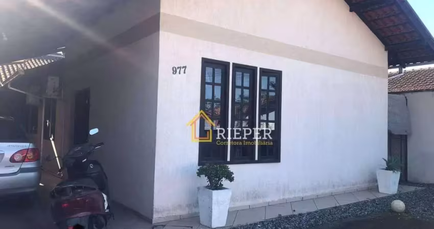 Casa semi-mobiliada parcialmente averbada com 3 dormitórios à venda, 140 m² por r$ 324.900 - ulisses guimarães - joinville/sc