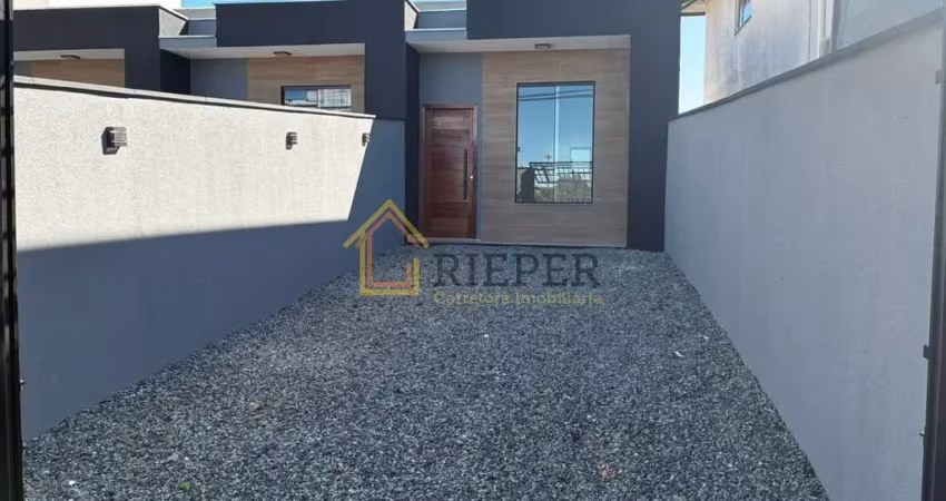 Oportunidade imperdível: casa à venda em joinville-sc, bairro aventureiro, 2 quartos, 2 vagas de garagem, 60,00 m².