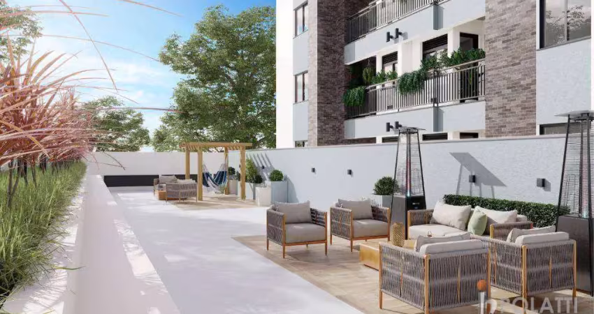 Apartamento com 2 dormitórios à venda, 48 m² por r$ 385.000,00 - bairro alto - curitiba/pr