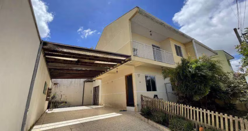 Sobrado com 3 dormitórios à venda, 85 m² por r$ 430.000,00 - campo pequeno - colombo/pr