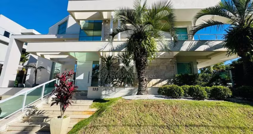 Casa 6 suítes, mobiliada, piscina - jurerê internacional - florianópolis - sc