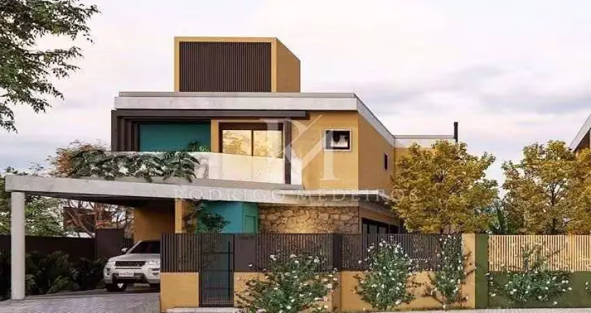 Casa à venda no jardim campeche, florianópolis/sc, a 200m da praia com 3 suítes