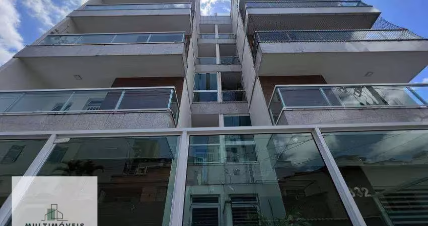 Apartamento com 2 dormitórios à venda, 70 m² por r$ 290.000,00 - santa catarina - juiz de fora/mg
