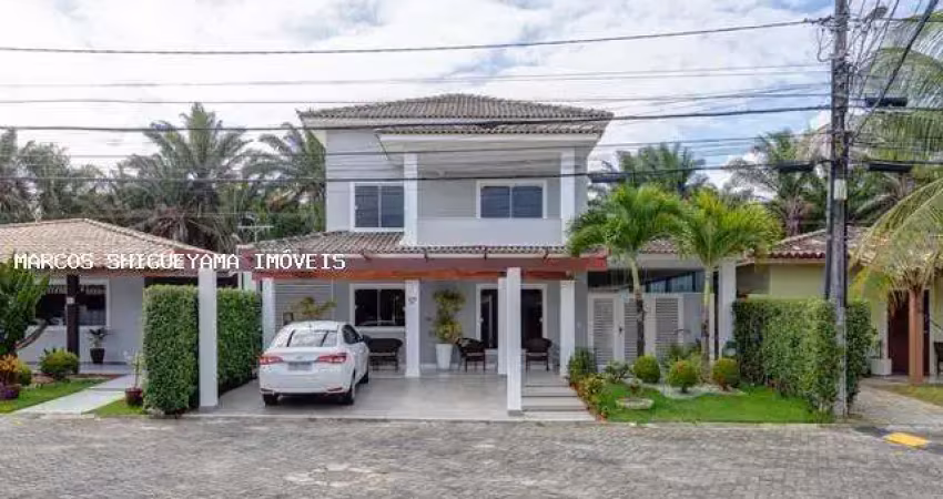 Casa em condomínio para venda em lauro de freitas, buraquinho, 5 dormitórios, 5 banheiros, 4 vagas