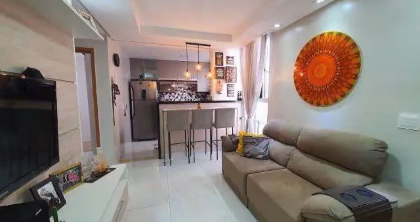 Apartamento para venda em camaçari, boa união (abrantes), 2 dormitórios, 1 banheiro, 1 vaga