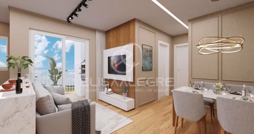 Sun Residencial - Apartamento c/ sacada na Feitoria, São Leopoldo