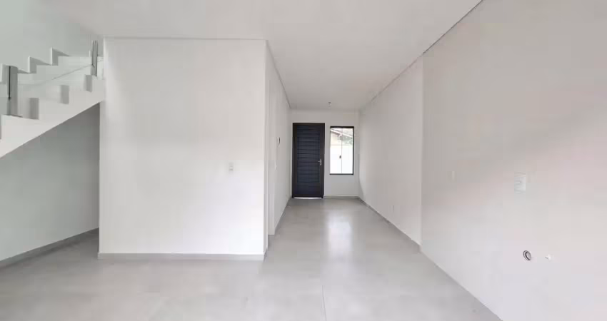 Sobrado geminado novo com 3 quartos à venda no bairro santa catarina por r$ 354.000,00