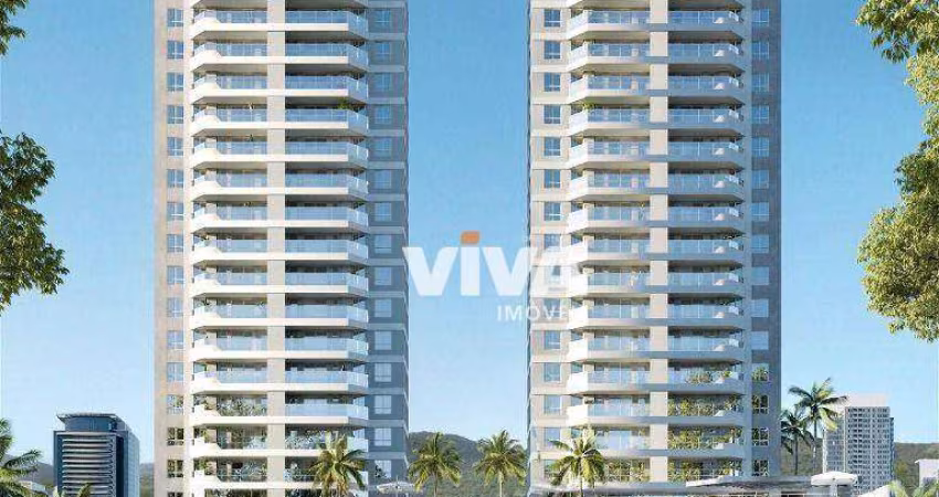 Apartamento com 3 dormitórios à venda, 88 m² por R$ 1.500.000,00 - Praia Brava - Itajaí/SC