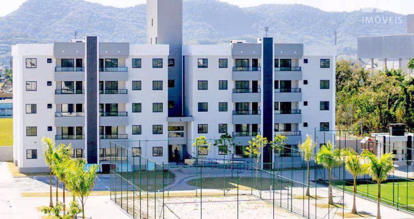 Apartamento com 2 dormitórios à venda, 55 m² por R$ 390.000,00 - Cordeiros - Itajaí/SC