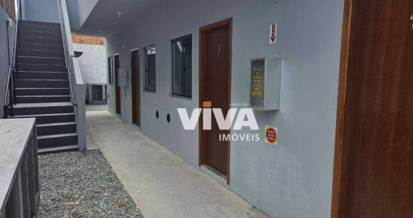 Kitnet com 1 dormitório para alugar, 18 m² por R$ 1.300,00/mês - Santa Regina - Itajaí/SC